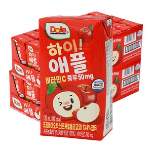 돌 하이 애플 주스, 120ml, 48개