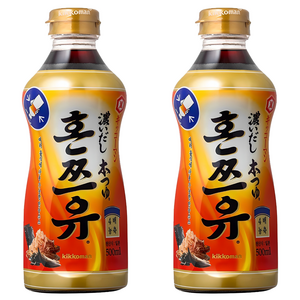 기꼬만 코이다시 혼쯔유소스, 500ml, 2개
