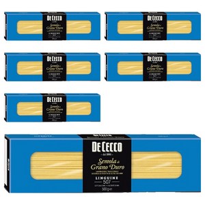 데체코 구르메 링귀니 스파게티면, 500g, 6개