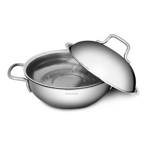 벨라쿠진 통삼중 멀티웍 + 타공형 찜기 세트