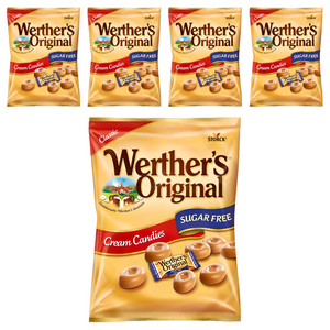 웨더스오리지날 크림 캔디 슈가프리, 70g, 5개