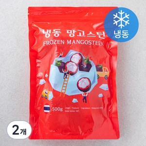 망고스틴 (냉동), 500g, 2개