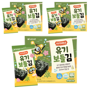 아이배냇 유기농 보들김, 유기농 보들김, 20g, 3개