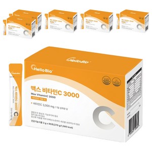 헬로바이오 맥스 비타민C 3000 90p, 270g, 6개