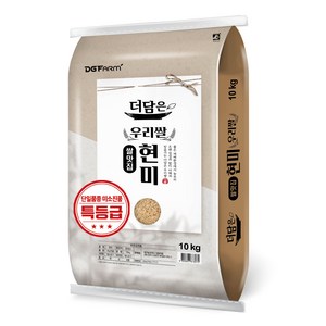더담은 국산 미소진품 특 현미, 10kg, 1개
