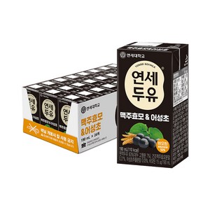 연세두유 맥주효모 앤 어성초, 190ml, 24개