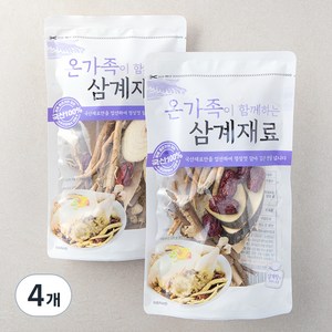 산들 온가족이 함께하는 삼계재료, 100g, 4개