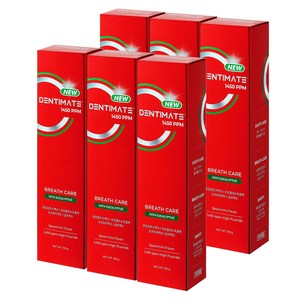 크리오 덴티메이트 뉴 일사오공 구취케어 치약, 150g, 6개