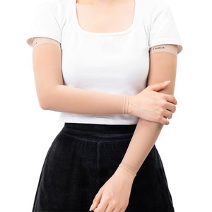 달럿 UV차단 팔토시형 암스타킹 2매, 스킨, 1세트