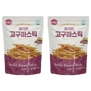 이더스 바삭한 고구마스틱, 300g, 2개