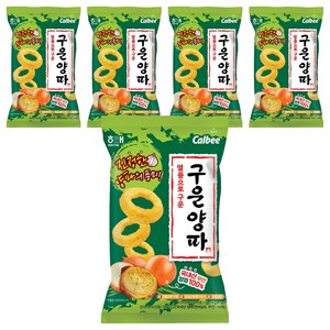해태제과 구운양파, 60g, 5개