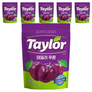 테일러 푸룬건자두, 250g, 6개