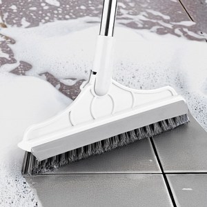 달콤무드 각도조절 2in1 욕실 바닥 청소솔, 화이트, 1개