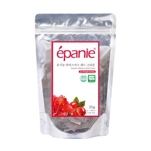 에빠니 유기농 히비스커스 레드크라운 허브차 티백