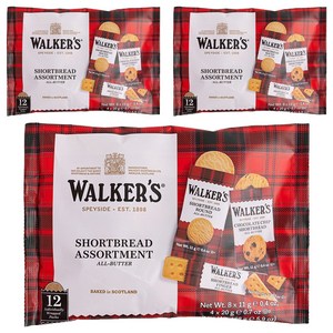 워커스쇼트브레드 어쏘트먼트, 168g, 3개