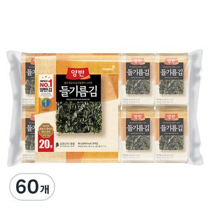 동원 양반 들기름 도시락김, 4.5g, 60개