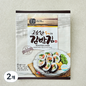 고소한 두번구운 김밥김