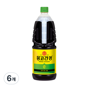 몽고간장 순간장, 1.8L, 6개