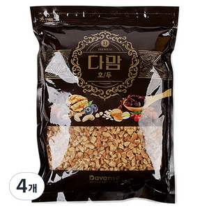 다맘 호두 분태, 1kg, 4개
