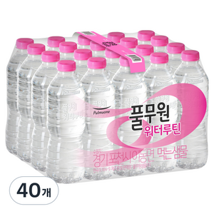 풀무원샘물 워터루틴 먹는샘물 무라벨