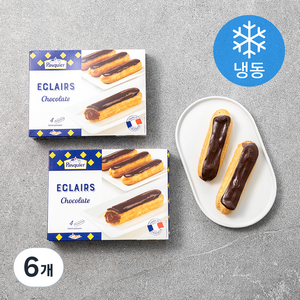 파스키에 초콜릿 에끌레어 4개입 (냉동), 240g, 6개