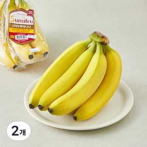 스미후루 필리핀산 바나나, 1kg, 2개