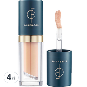 포렌코즈 타투 워터프루프 스카 컨실러 3g, 2호 내추럴베이지, 4개