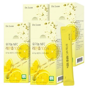 닥터린 유기농 NFC 레몬즙 14p, 280g, 4개