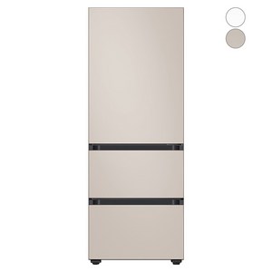 [색상선택형] 삼성전자 비스포크 313L 3도어 키친핏 김치플러스 냉장고 방문설치