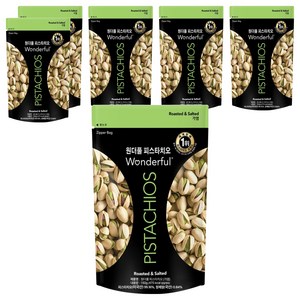 원더풀피스타치오 가염, 150g, 6개