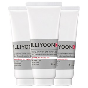 일리윤 울트라 리페어 인텐시브 케어 크림, 200ml, 3개