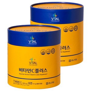바이탈프로그램 비타민C 플러스 1000mg, 120회분, 2개