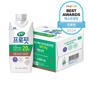 셀렉스 프로핏 초콜릿, 330ml, 12개