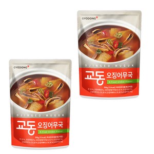 교동식품 오징어무국, 500g, 2개