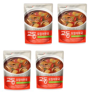 교동식품 오징어무국, 500g, 4개
