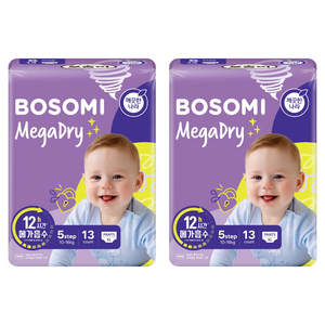 보솜이 메가드라이 팬티형 기저귀 공용, 5단계, 26매