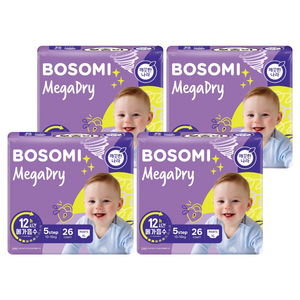 보솜이 메가드라이 팬티형 기저귀 공용, 5단계, 104매