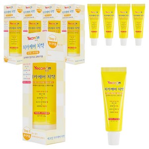 예꼬맘 어린이 치약 3단계 60g + 소형치약 15g, 5세트