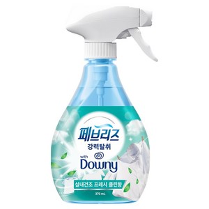 페브리즈 다우니 섬유탈취제 실내건조 프레시클린향 본품, 370ml, 1개