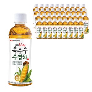 광동 V라인 옥수수 수염차, 340ml, 40개