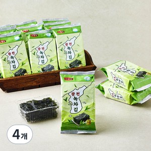수정김 광천 녹차김