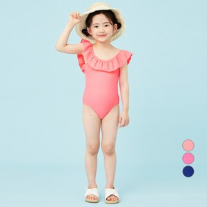 롤리트리 여아 러블리 리본 프릴 수영복