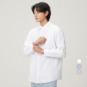 캐럿 남성용 루즈핏 캐주얼 옥스포드 셔츠