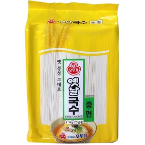 오뚜기 옛날국수중면, 2.5kg, 1개