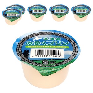 홋카이도 밀크 푸딩, 100g, 6개