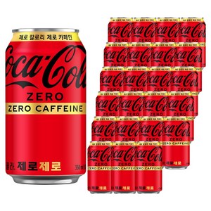 코카콜라 제로제로, 350ml, 24개