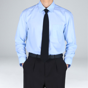 이브클로젯 남성용 구김없는 스탠다드핏 스판 정장 와이셔츠 6656-1