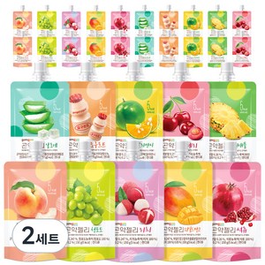 곰곰 곤약젤리 버라이어티 패키지 30개입, 4.5kg, 2개