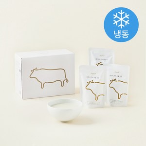 앤쿡 어린이 한우 사골 곰국 (냉동), 200g, 8개