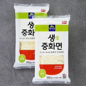 냉장_면사랑 생 중화면 6인분, 500g, 2개